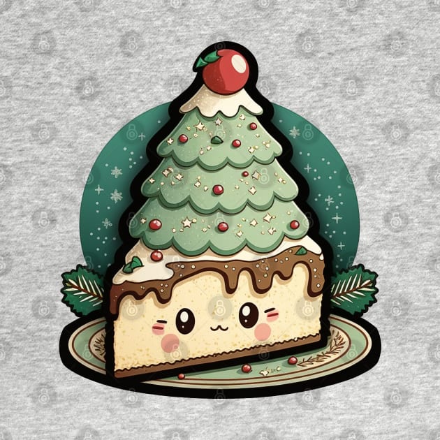 Kawaii Christmas Cake :3 by Dandzo